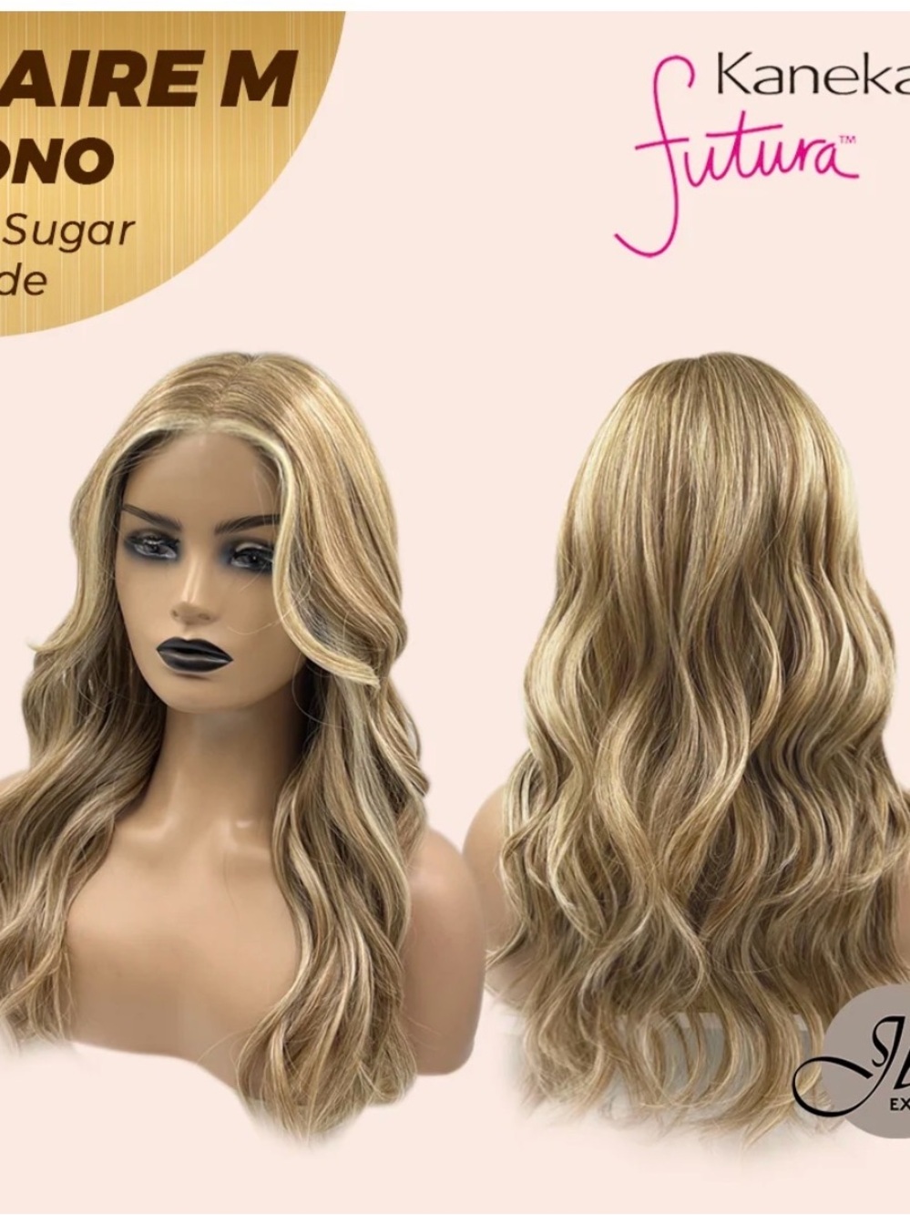 JB Extension MONO Claire Women's Wig - Raw Sugar Blonde NWT